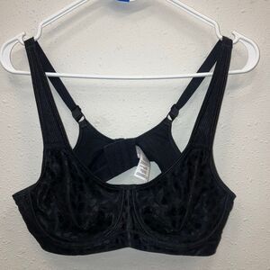 Title Nine Lightly Lined Underwire Animal Print Balconette Bra 36C #715